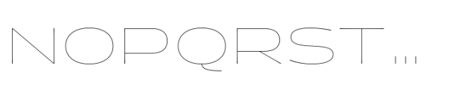 Halogen Flare Pro Paneuropean Hairline Font UPPERCASE