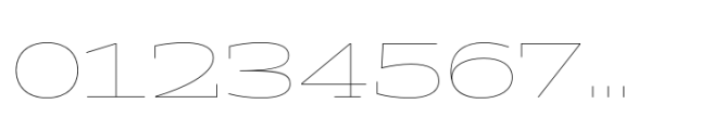 Halogen Slab Pro Greek Hairline Font OTHER CHARS
