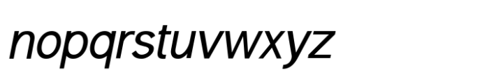 Halogeton Italic Font LOWERCASE