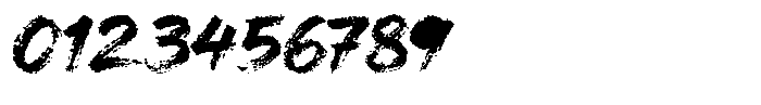 Hambo Distort Font OTHER CHARS