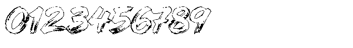 Hambo Outline Font OTHER CHARS