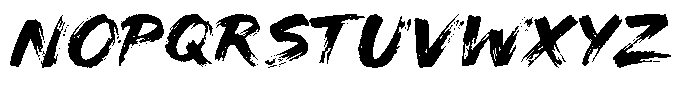 Hambo Regular Font UPPERCASE