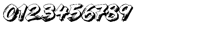 Hambo Shadow Font OTHER CHARS