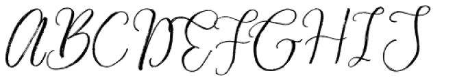 Hambuger Script Regular Font UPPERCASE