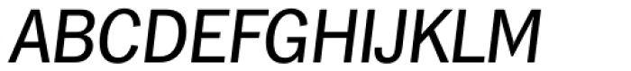 Hamburg Serial Italic Font UPPERCASE