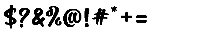 Hamburgo Font OTHER CHARS
