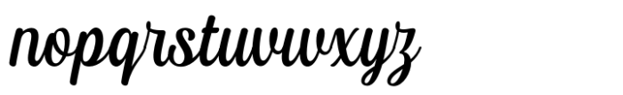 Hamdany Font LOWERCASE