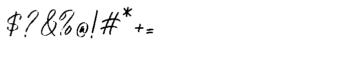 Hamillson Font OTHER CHARS