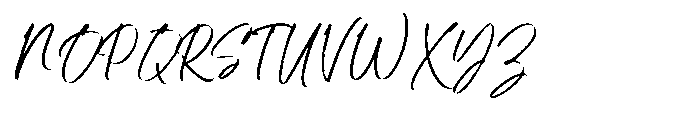 Hamillson Font UPPERCASE