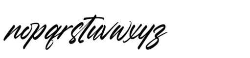 Hamilton Brittany Italic Font LOWERCASE
