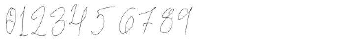 Hamilton Signature Script Font OTHER CHARS