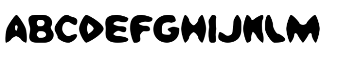 Hamktown Font UPPERCASE