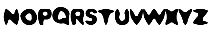 Hamktown Font UPPERCASE