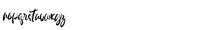 Hamsterim Font LOWERCASE
