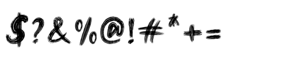 Hanasobi Regular Font OTHER CHARS