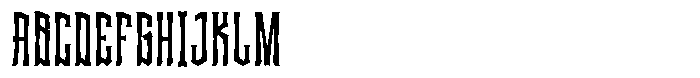 Hanchysen Regular Font UPPERCASE