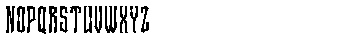 Hanchysen Regular Font UPPERCASE