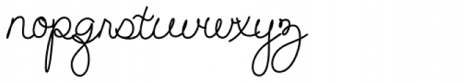Hand of Joy Fluffy Font LOWERCASE