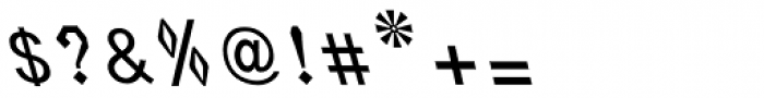 Handasi Italic Font OTHER CHARS