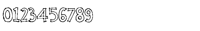 Handdrawn Blueprint Project Font OTHER CHARS