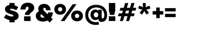 Handil Pro Extra Bold Font OTHER CHARS