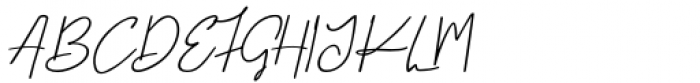 Handletter Signature Regular Font UPPERCASE