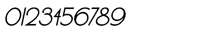 Handlettered Sans JNL Oblique Regular Font OTHER CHARS