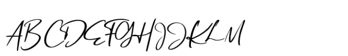 Handlettery Font UPPERCASE
