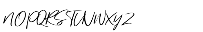 Handlettery Font UPPERCASE