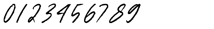 Handling Baltens Regular Font OTHER CHARS