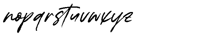 Handling Baltens Regular Font LOWERCASE
