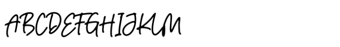 Handmade Cute  Handmade Font UPPERCASE