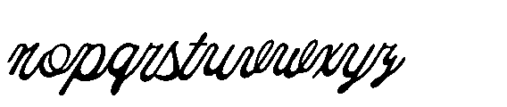 Handmode Editorial Regular Font LOWERCASE