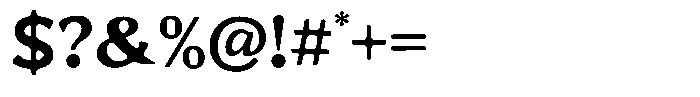 Handmode Editorial Sans Regular Font OTHER CHARS