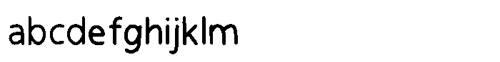 Handone Regular FONT