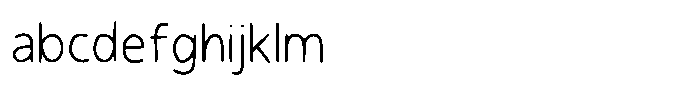 Handone Thin FONT