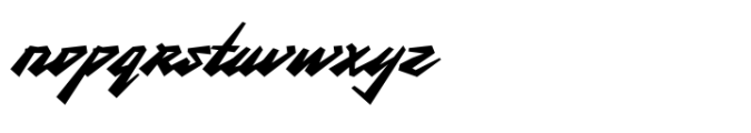 Handrich Font LOWERCASE