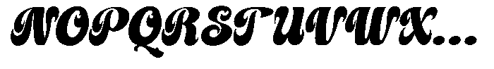 Handriyen Italic Font UPPERCASE
