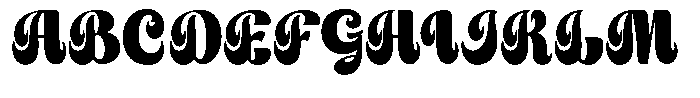 Handriyen Regular Font UPPERCASE