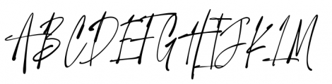 Handsetting Regular Font UPPERCASE