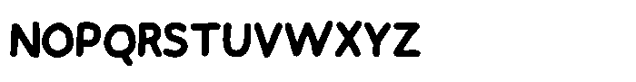 Handson Bold Font UPPERCASE