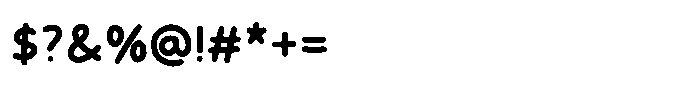 Handson Medium Font OTHER CHARS