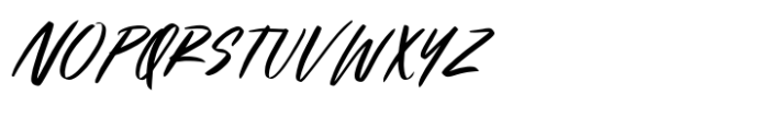 Handstory Font UPPERCASE