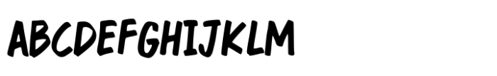 Handwriting Marker Font UPPERCASE