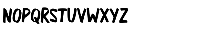 Handwriting Marker Font UPPERCASE