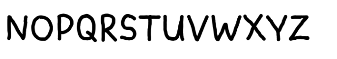 Handy Notes Font UPPERCASE