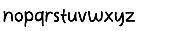 Handy Notes Font LOWERCASE