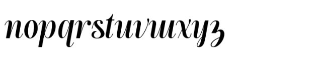 Handy Quomte Font LOWERCASE