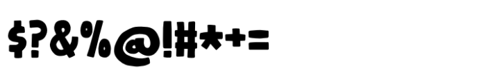 Handy Snack Black Font OTHER CHARS