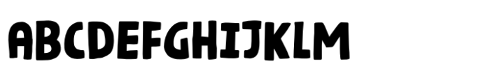 Handy Snack Black Font
